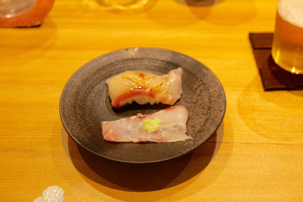 Sushi at Tobi Sushi in Kanazawa Japan best sushi
