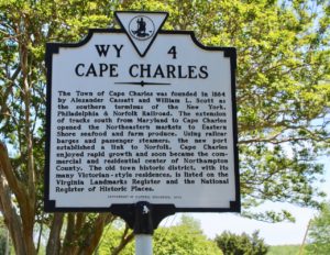 Cape Charles sign